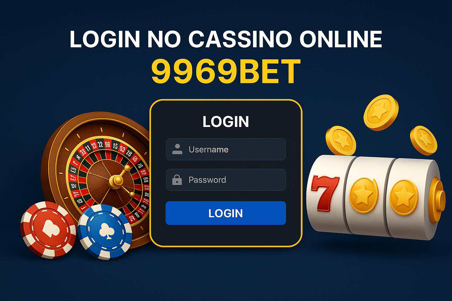 Criar uma nova Conta no plataforma 9969BET